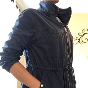 Cinch Waist Utility Jacket